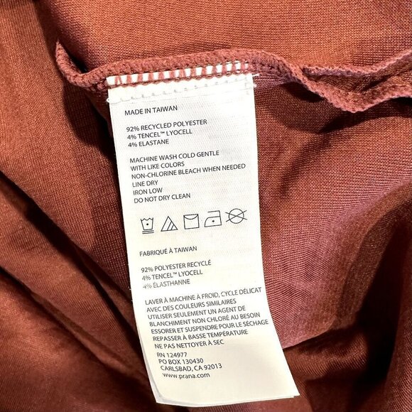NWT Prana Red Sunrise Dress - Size Large - Picture 6 of 10